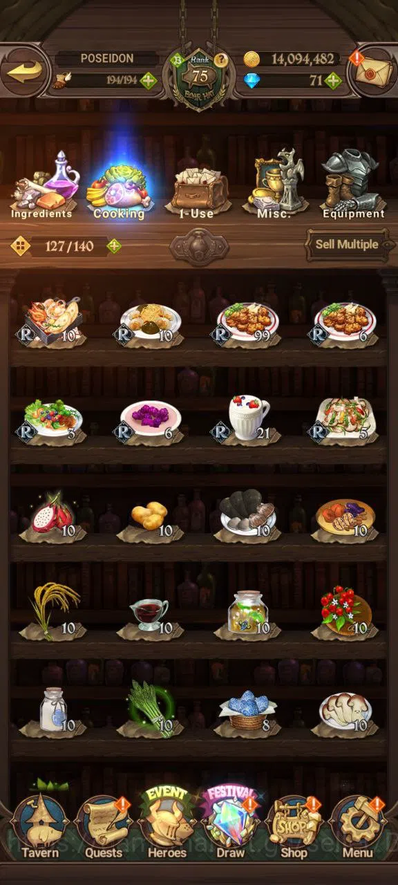 The Seven Deadly Sins: Grand Cross Accounts Others ASIA | 3.5M | 1 LR |Salos, ODK, Merlin Esca, Full collab FF| cek SS 4