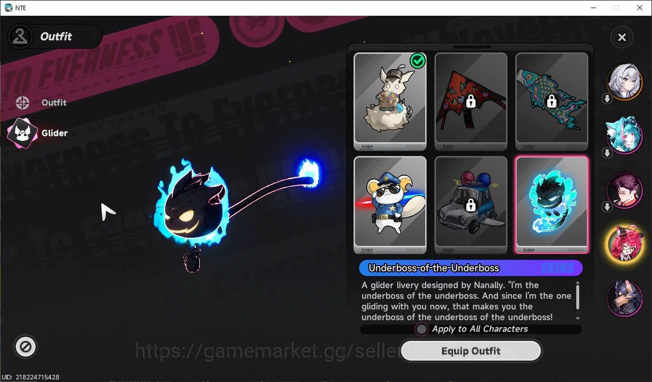 Neverness to Everness Accounts GLOBAL SEA|HL 3|1 SSR Limited Nanally|5SR Aurelia, image 2