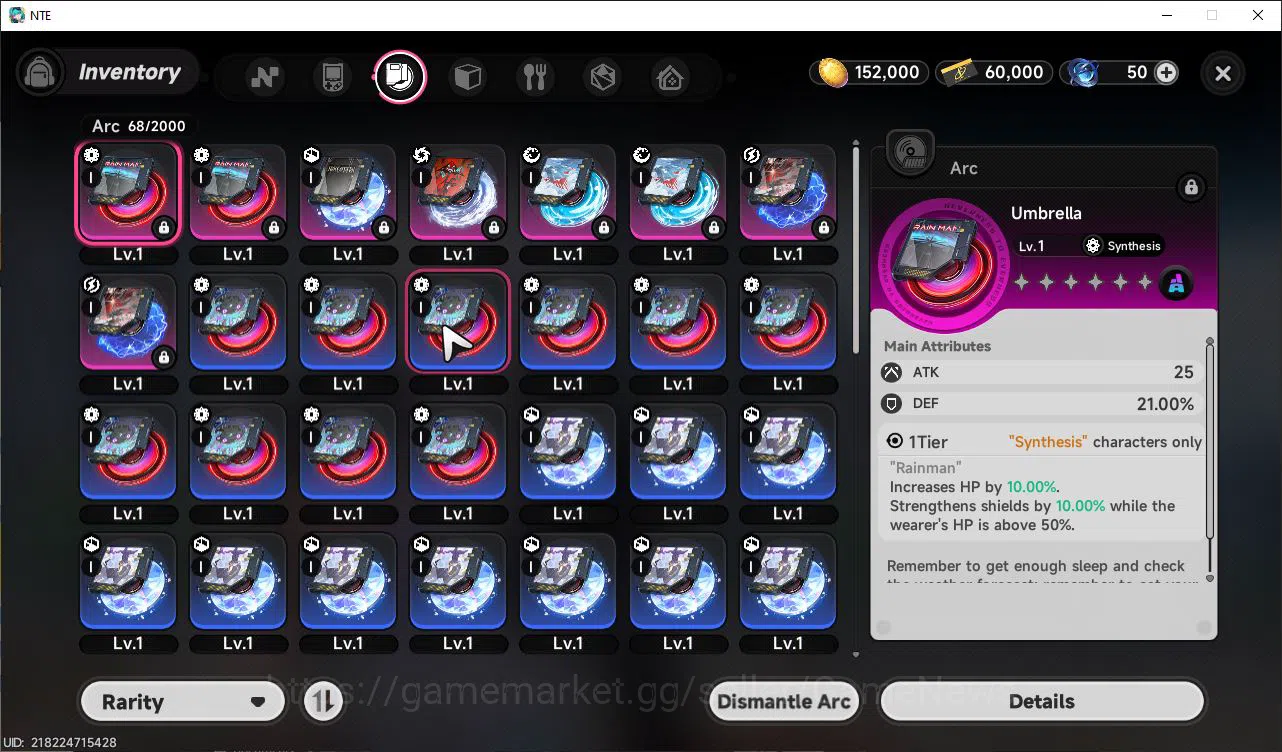 Neverness to Everness Accounts GLOBAL SEA|HL 3|1 SSR Limited Nanally|5SR Aurelia, image 7