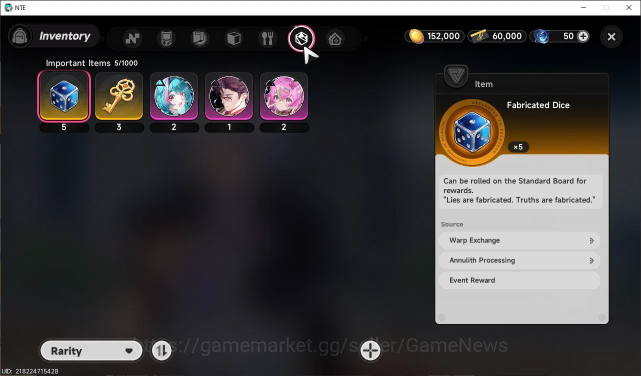 Neverness to Everness Accounts GLOBAL SEA|HL 3|1 SSR Limited Nanally|5SR Aurelia, image 8