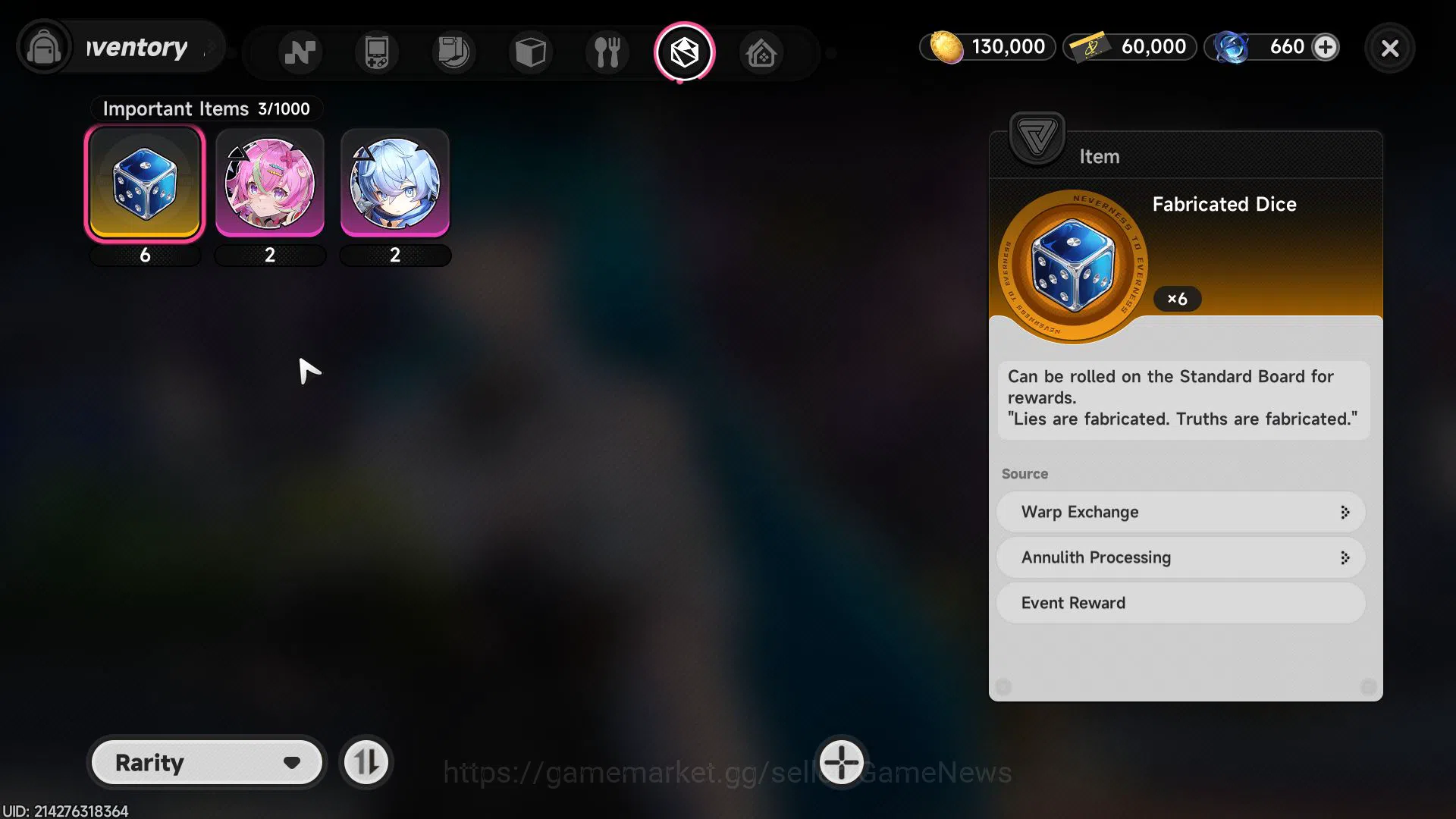 Neverness to Everness Accounts GLOBAL EU|HL 3| 1 SSR (Nanally) + 1 Selector On| 5 image 3