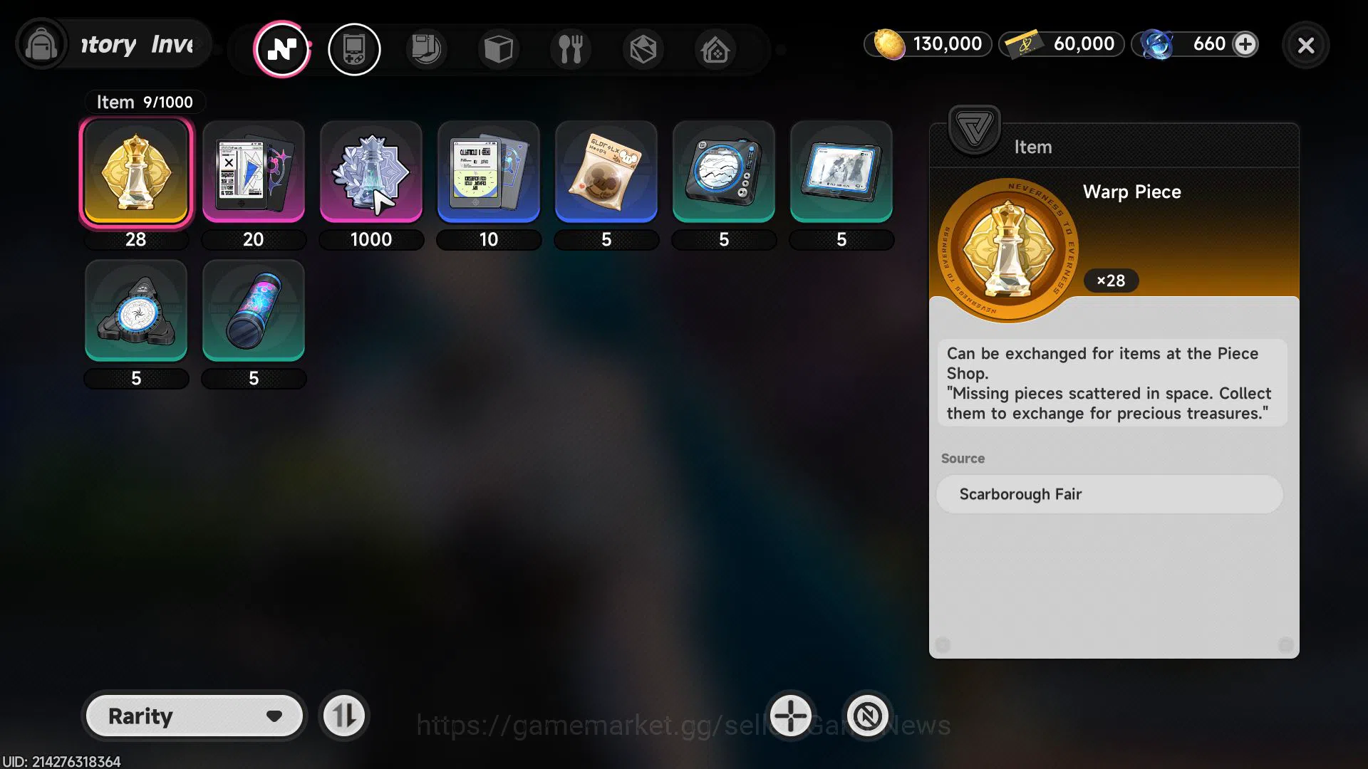 Neverness to Everness Accounts GLOBAL EU|HL 3| 1 SSR (Nanally) + 1 Selector On| 5 image 8