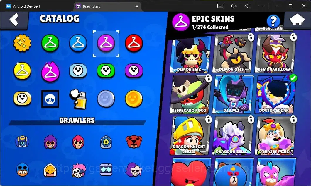 Brawl Stars Accounts Global |482 Thropy|12 Brawler|1 Max Hypercharge(El image 9