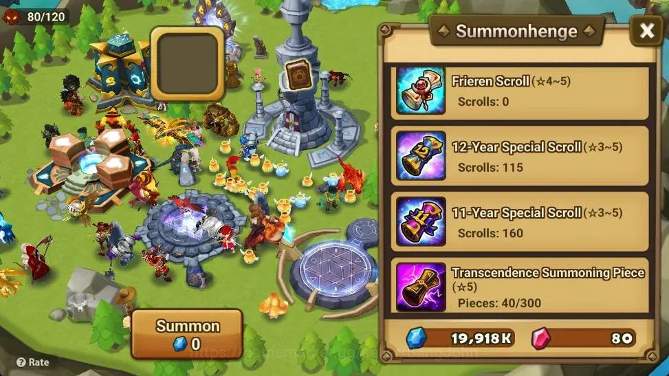 Summoners War: Sky Arena Accounts Starter GLOBAL | NB 5 TESHAR,Starter Gacha 115 12Y+160 11Y Scrool, 3 Legendary All 3
