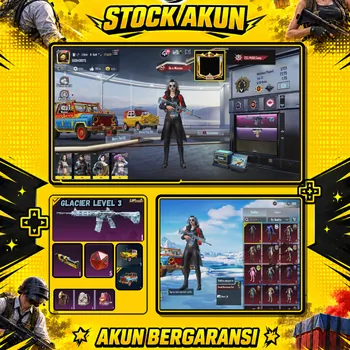 PUBG Mobile Accounts  #2223N | Lv 74 ⸱ 159 Set | M416 Glacier lv3 | Uzi Romantic Moment lv1 | Rp S141819M123456MaxA15On