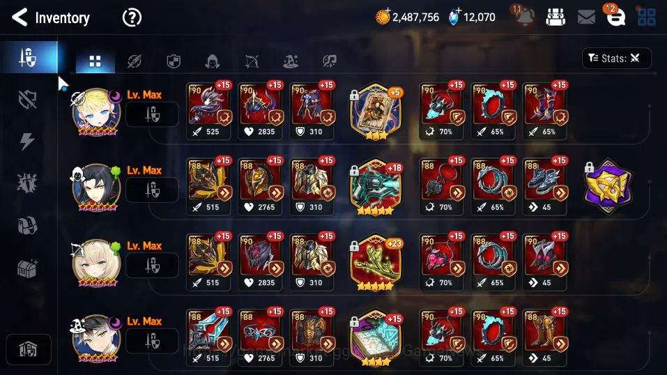 Epic Seven Accounts GLOBAL UNVERIF|New Era|13 ML(Salome,RO Light,etc)+ image 17