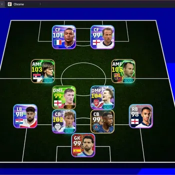 eFootball Accounts Legends & Iconic Players Mobile |PW 3116|Epic Iniesta,Stojkovic|Showtime