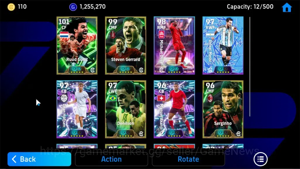 eFootball Accounts Android|Epic Ruud Gullit,Steven Gerrard,Denilson,S image 5