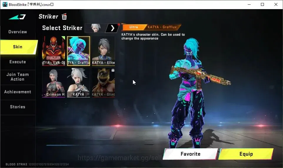 Blood Strike Accounts ASIA|ETERNAL Zero-Oda|ULTRA Melee Scythe|2 Collab  image 10