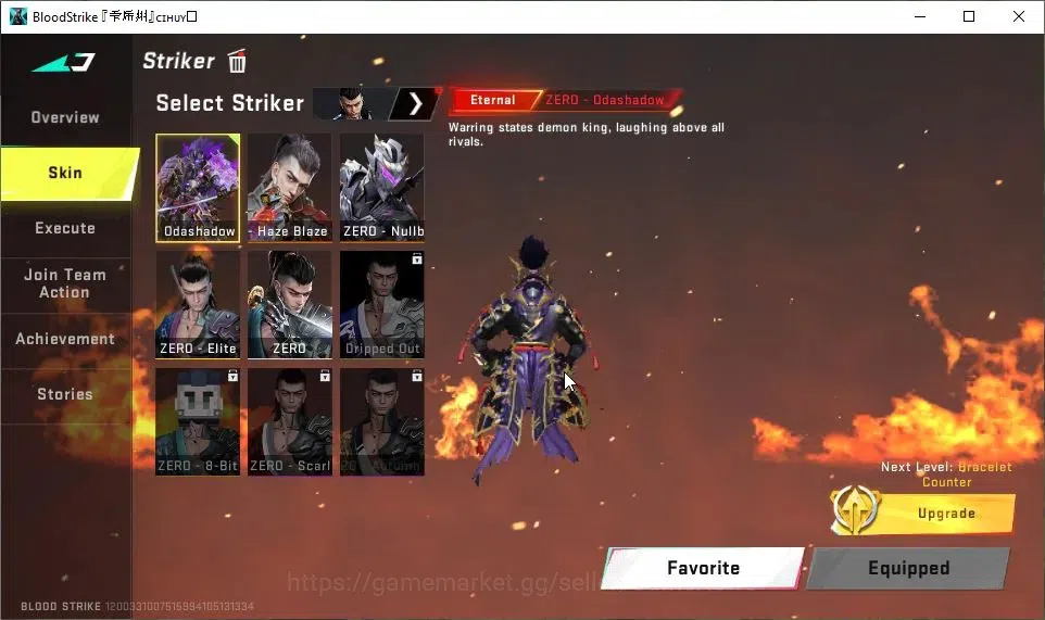 Blood Strike Accounts ASIA|ETERNAL Zero-Oda|ULTRA Melee Scythe|2 Collab  image 18