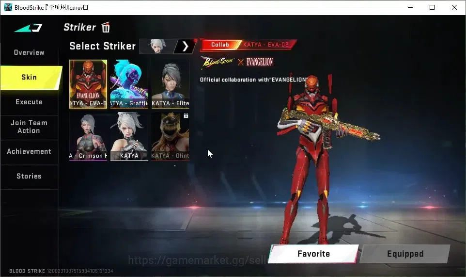 Blood Strike Accounts ASIA|ETERNAL Zero-Oda|ULTRA Melee Scythe|2 Collab  image 19