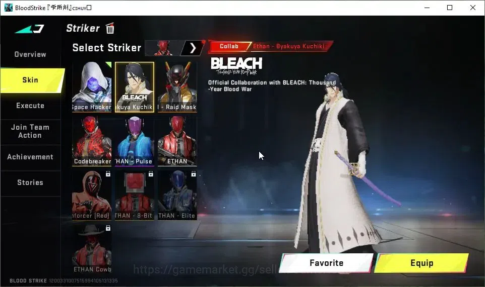 Blood Strike Accounts ASIA|ETERNAL Zero-Oda|ULTRA Melee Scythe|2 Collab  image 20