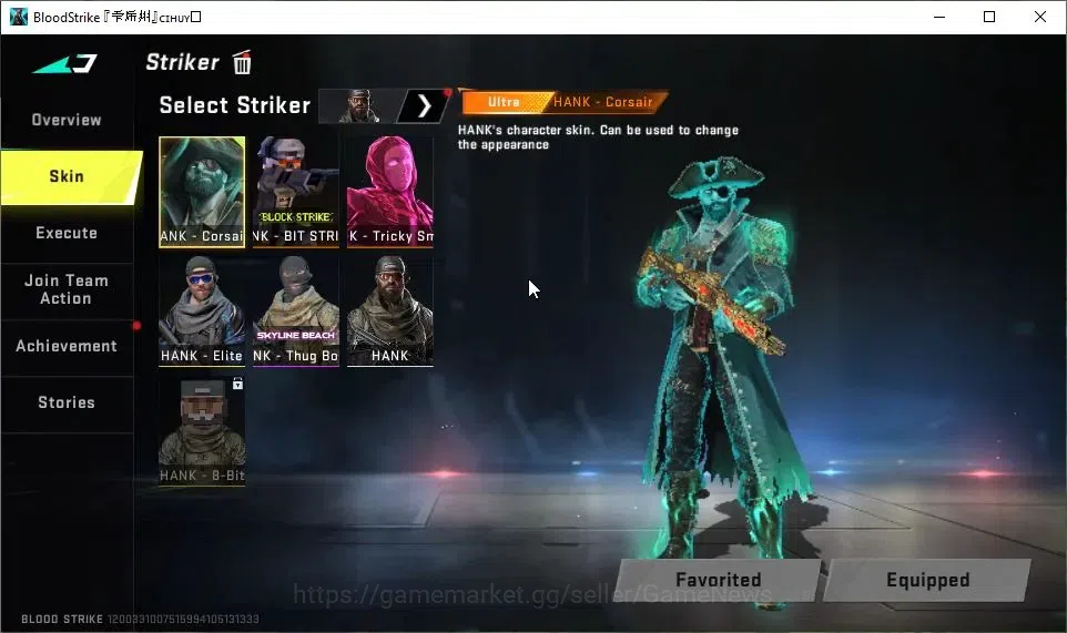Blood Strike Accounts ASIA|ETERNAL Zero-Oda|ULTRA Melee Scythe|2 Collab  image 3