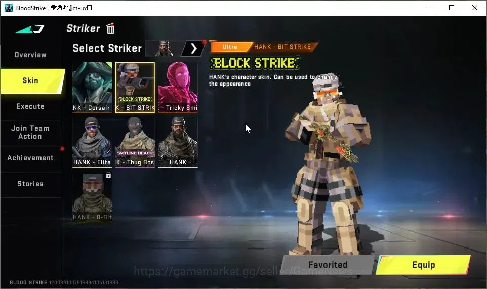 Blood Strike Accounts ASIA|ETERNAL Zero-Oda|ULTRA Melee Scythe|2 Collab  image 4
