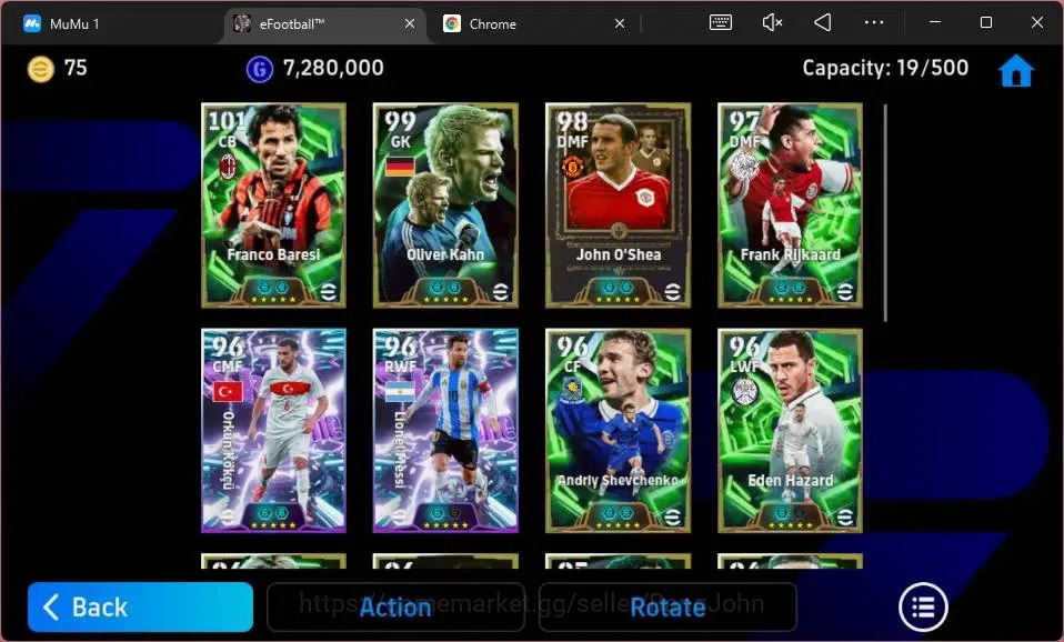 eFootball Accounts Android|PW 3122 | Epic Baresi, Kahn, O'Shea, Rijka image 3