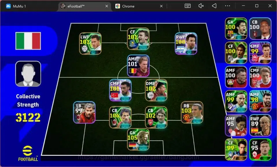 eFootball Accounts Android|PW 3122 | Epic Baresi, Kahn, O'Shea, Rijka image 5