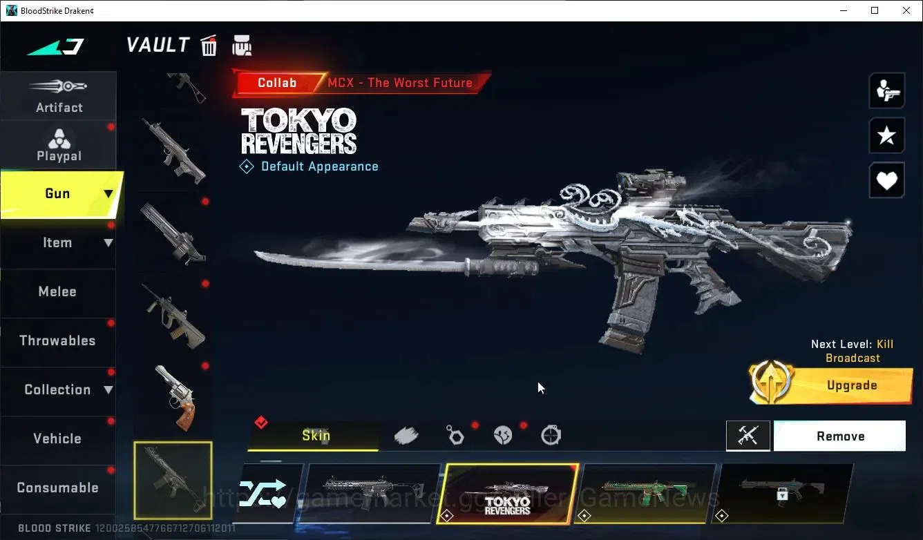 Blood Strike Accounts ASIA|COLLAB TOKRAV MCX,FN2000,Jack-Takemichi+1 ULT image 5
