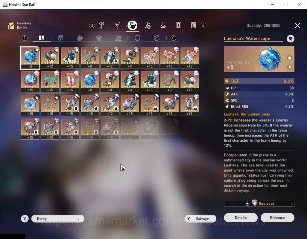 Honkai Star Rail Accounts Asia|TL 70|8,2K SJ|7 Limited|Firefly+Sign,Evanesci image 7