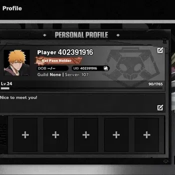 BLEACH: Soul Resonance Accounts Nuverse SEA|Lvl 24|Starter| 2 SSR [Bambietta,Ikakku Madarame] |Log Google|Take Mail|Check