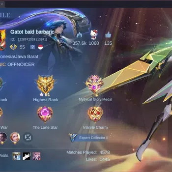 Mobile Legends: Bang Bang Accounts Others Global|Hero 104|Skin 167|Expert|Prime Beatrix|KOF Karina|Naruto Vale|SaintSeiya