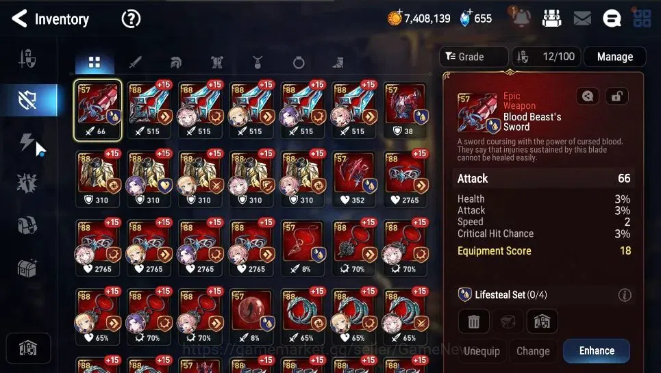 Epic Seven Accounts GLOBAL Unverif|New Era|2 ML(BHwayoung, MChloe) + L image 16