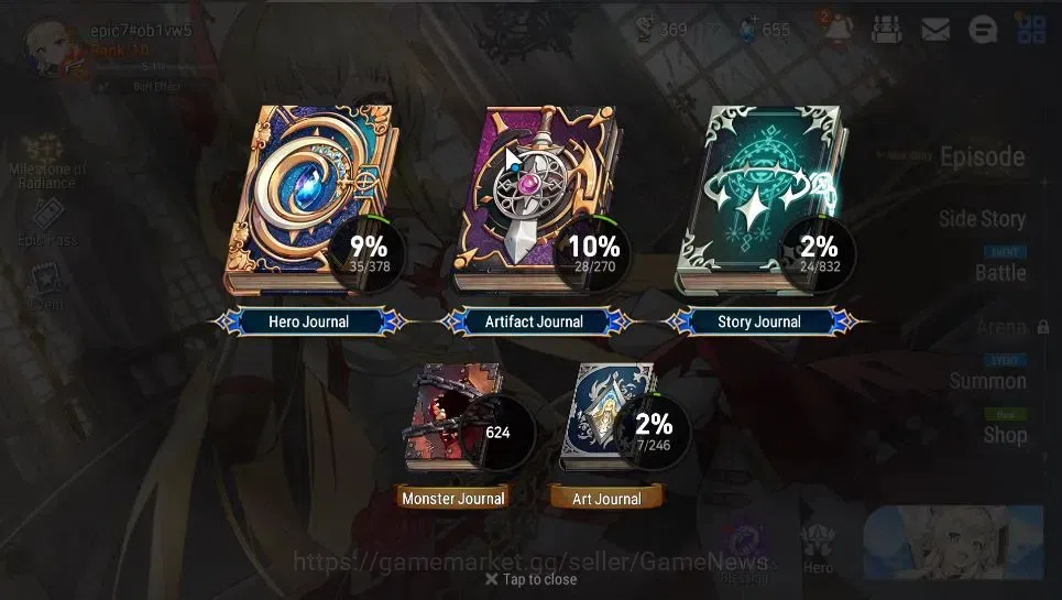 Epic Seven Accounts GLOBAL Unverif|New Era|2 ML(BHwayoung, MChloe) + L image 3