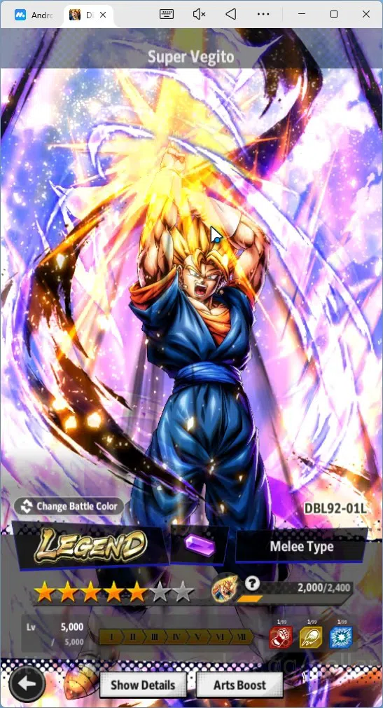 Dragon Ball Legends Accounts Global | Lvl 152|24.5M Total Power|406 CC|3 LR|3 U image 10