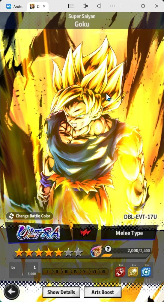 Dragon Ball Legends Accounts Global | Lvl 152|24.5M Total Power|406 CC|3 LR|3 U image 11