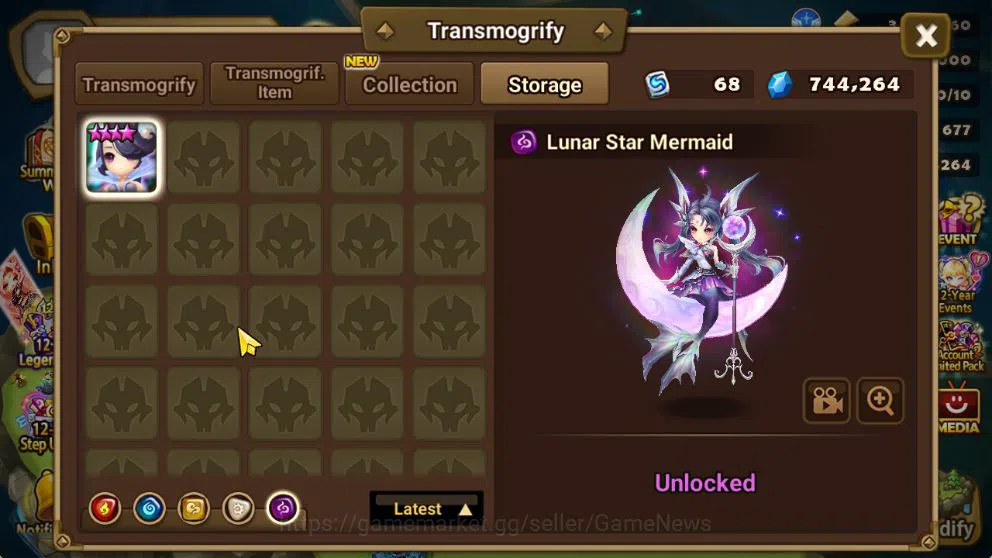 Summoners War: Sky Arena Accounts ASIA Lv 70|1 LD [Talisman]|23 Total NB5[Lamiella,A image 11