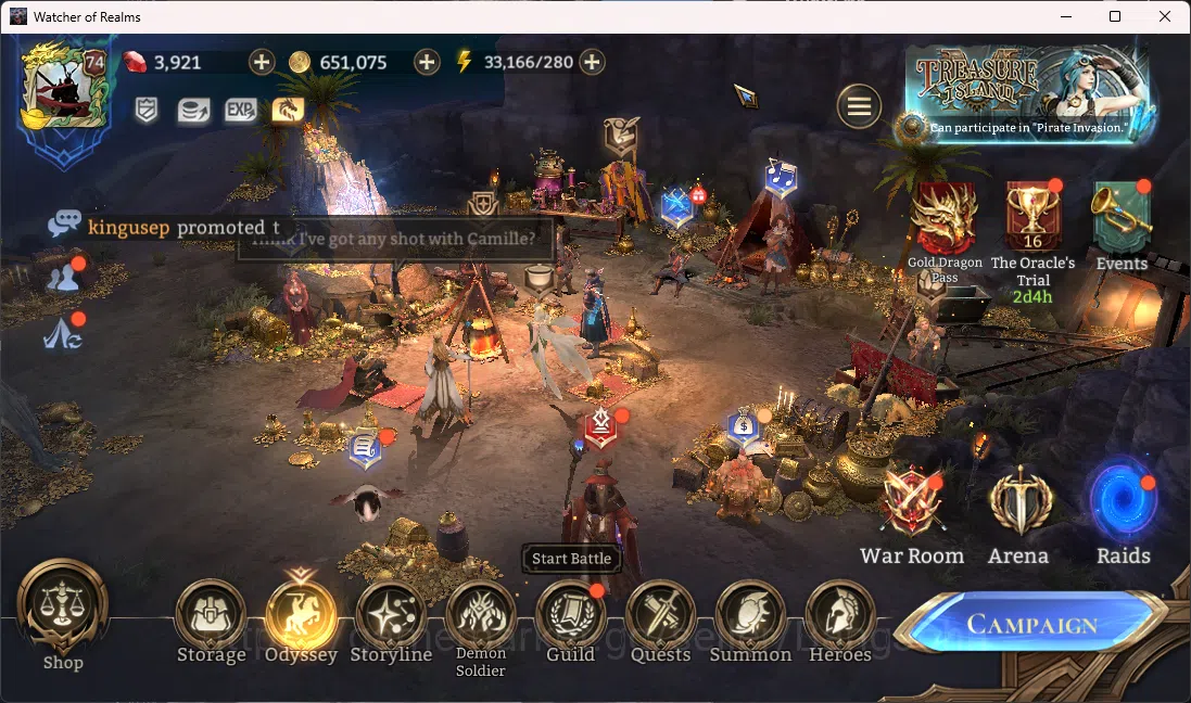 Watcher of Realms Others Global 60xx|3,1M Power|7 Lord(Rivenhald,Aracha,Eld image 1