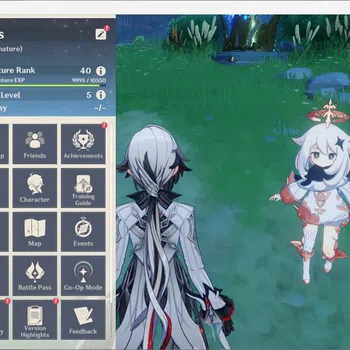 Genshin Impact Mid Game ASIA|AR 40|2 limit| Arlecchino, Yumemizuki Mizuki, image 1