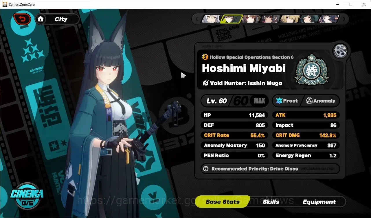 Zenless Zone Zero Accounts ASIA|Free GI+HSR|IK 55|10 Limited,3 VH[(Yixuan,Ast image 20