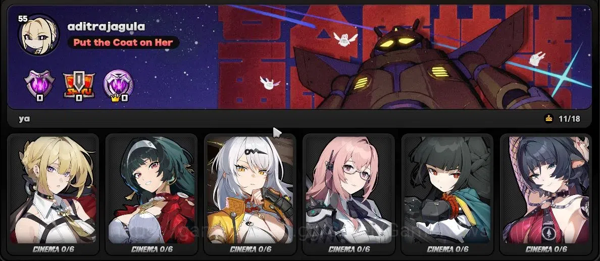 Zenless Zone Zero Accounts ASIA|Free GI+HSR|IK 55|10 Limited,3 VH[(Yixuan,Ast image 5