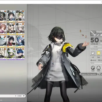 Arknights: Endfield Accounts Asia|Lv55|4 SSR(1 Limited)+4(*6Weapon)|(Zhuang Fangyi+Sign)|60k Oro|1 Char Selector+3 Wp