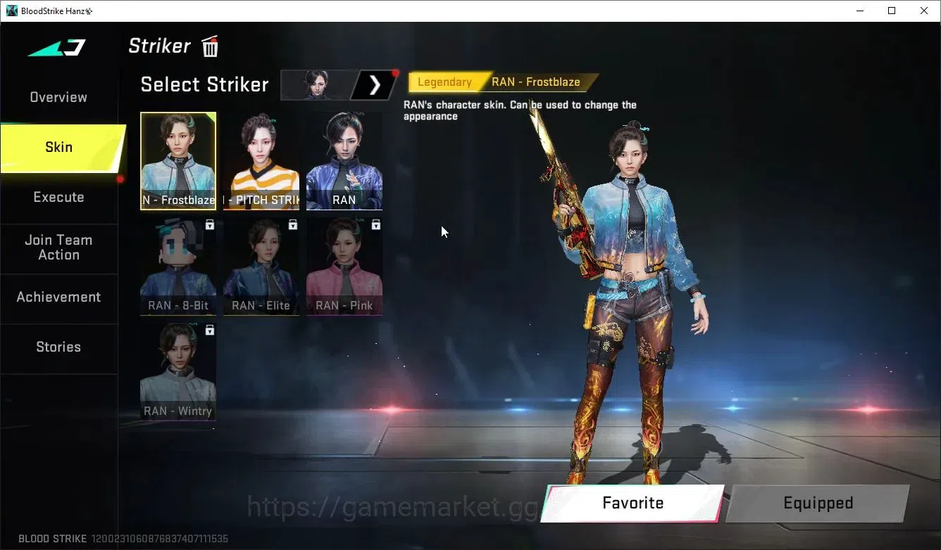 Blood Strike Accounts High-End ASIA|ETERNAL AUG-Empyrean Lv3|6 ULTRA[Kar98k,SKS,ZERO,ALOANDRA,ETHAN,RAN]|2 Limit[Origin-12 14