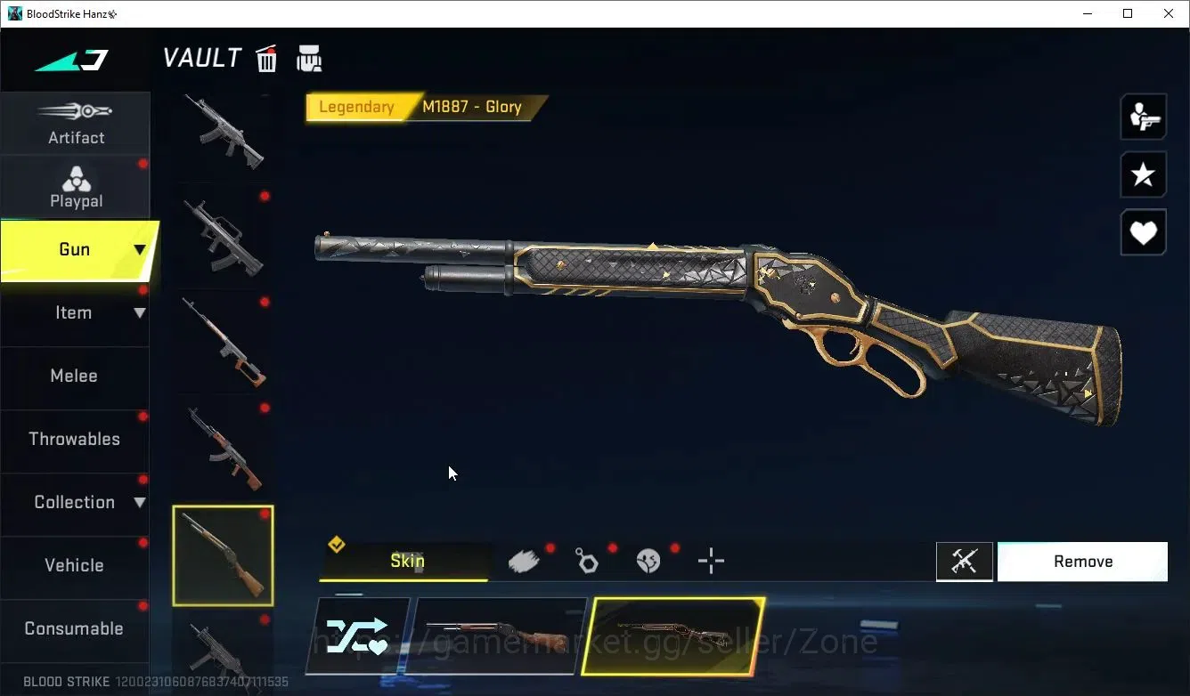 Blood Strike Accounts High-End ASIA|ETERNAL AUG-Empyrean Lv3|6 ULTRA[Kar98k,SKS,ZERO,ALOANDRA,ETHAN,RAN]|2 Limit[Origin-12 16