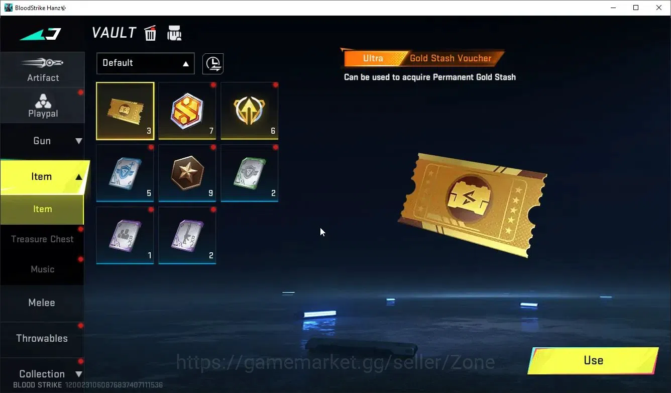 Blood Strike Accounts High-End ASIA|ETERNAL AUG-Empyrean Lv3|6 ULTRA[Kar98k,SKS,ZERO,ALOANDRA,ETHAN,RAN]|2 Limit[Origin-12 19