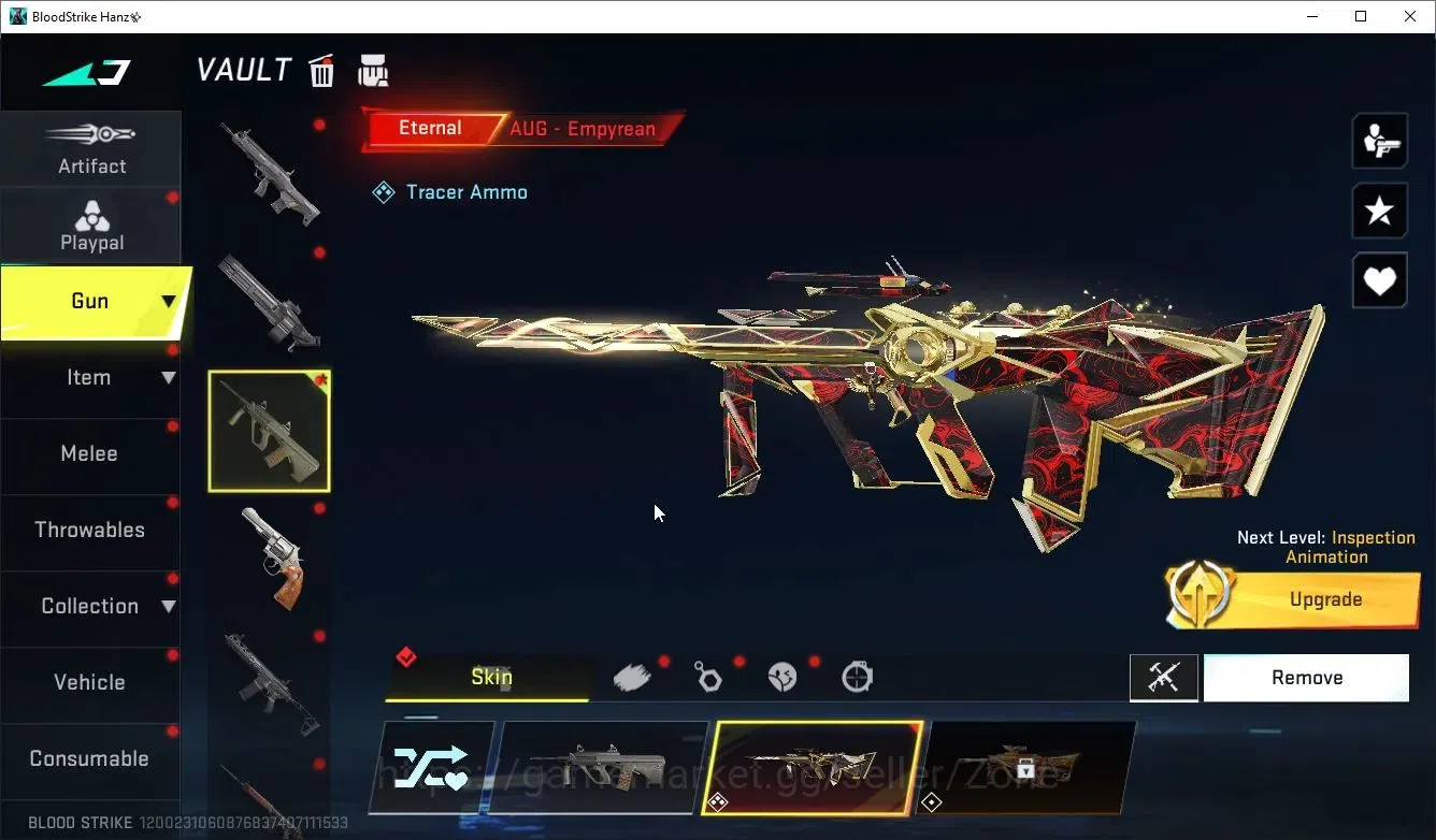 Blood Strike Accounts High-End ASIA|ETERNAL AUG-Empyrean Lv3|6 ULTRA[Kar98k,SKS,ZERO,ALOANDRA,ETHAN,RAN]|2 Limit[Origin-12 3
