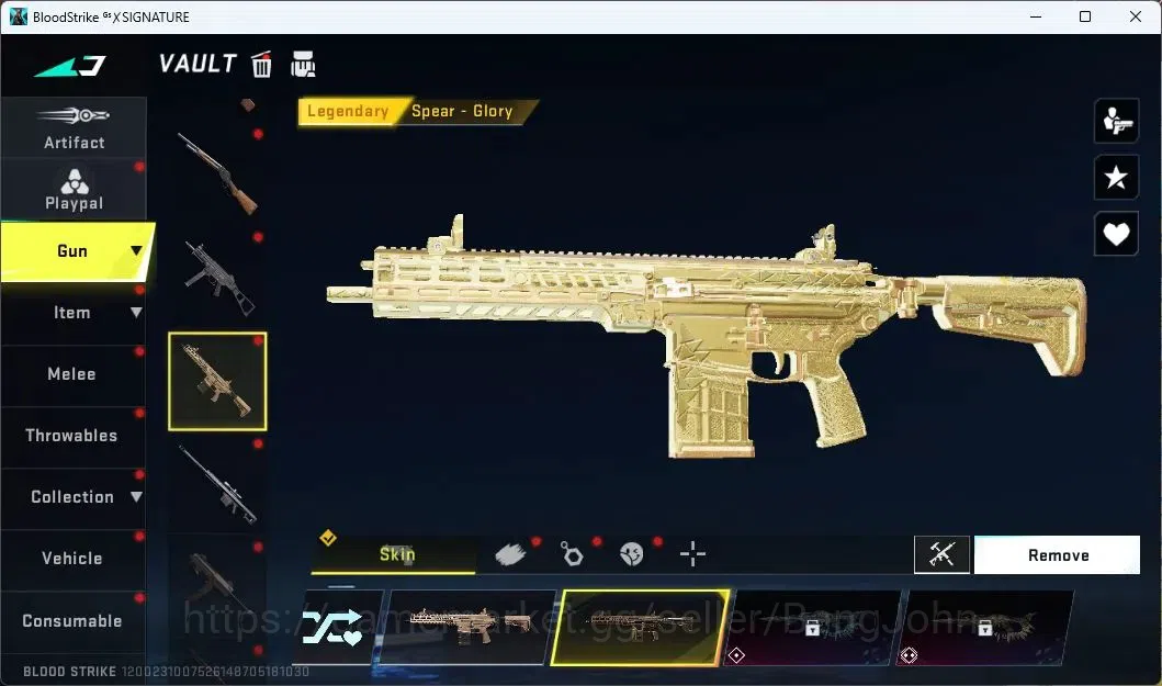Blood Strike Accounts ASIA | 3 Collab Gun | Eternal Desert Eagle-Scorpio image 11