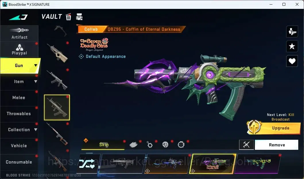 Blood Strike Accounts ASIA | 3 Collab Gun | Eternal Desert Eagle-Scorpio image 14