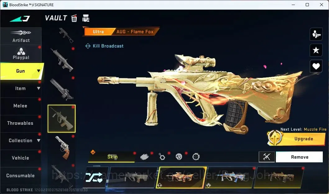 Blood Strike Accounts ASIA | 3 Collab Gun | Eternal Desert Eagle-Scorpio image 18