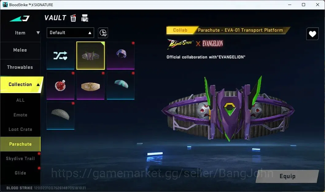 Blood Strike Accounts ASIA | 3 Collab Gun | Eternal Desert Eagle-Scorpio image 3