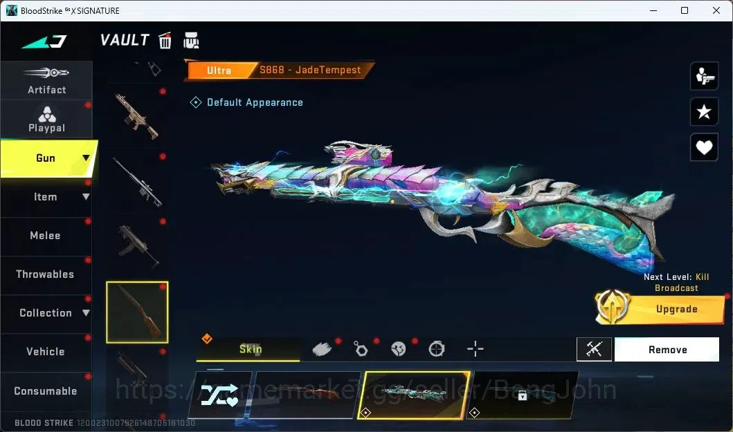 Blood Strike Accounts ASIA | 3 Collab Gun | Eternal Desert Eagle-Scorpio image 9