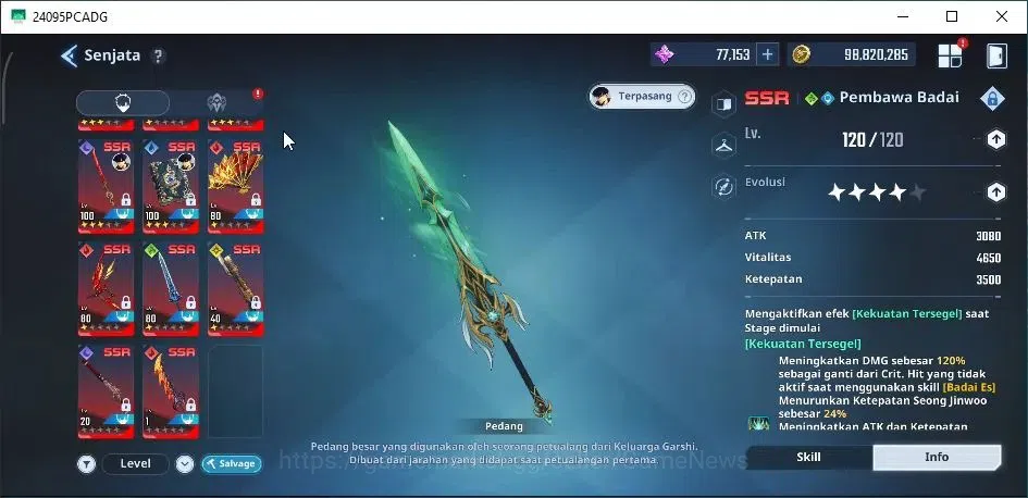 Solo Leveling: ARISE Accounts Lvl 95 3,1M Pwr|LennartA5+SignA5,Cha HaeinA6+SignA image 10