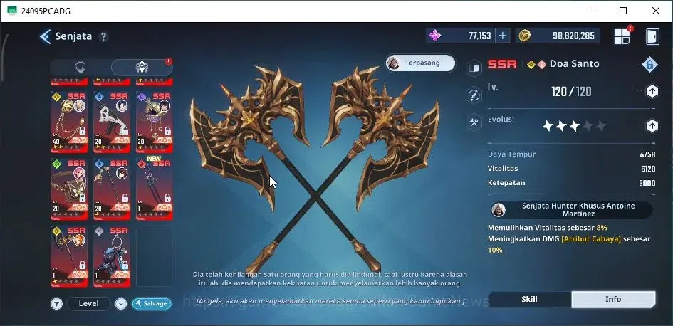 Solo Leveling: ARISE Accounts Lvl 95 3,1M Pwr|LennartA5+SignA5,Cha HaeinA6+SignA image 12