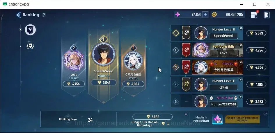 Solo Leveling: ARISE Accounts Lvl 95 3,1M Pwr|LennartA5+SignA5,Cha HaeinA6+SignA image 2