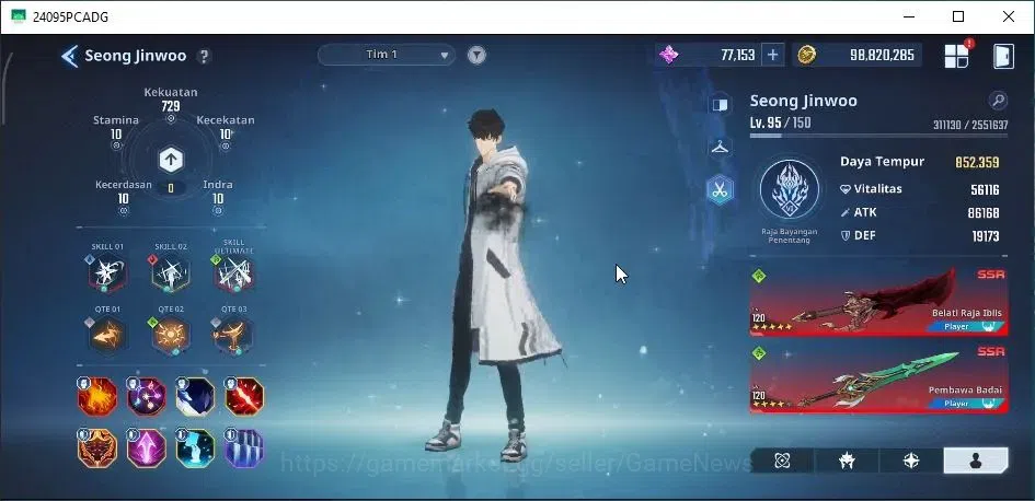 Solo Leveling: ARISE Accounts Lvl 95 3,1M Pwr|LennartA5+SignA5,Cha HaeinA6+SignA image 3