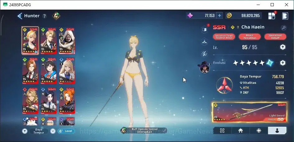Solo Leveling: ARISE Accounts Lvl 95 3,1M Pwr|LennartA5+SignA5,Cha HaeinA6+SignA image 4