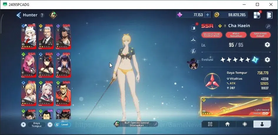 Solo Leveling: ARISE Accounts Lvl 95 3,1M Pwr|LennartA5+SignA5,Cha HaeinA6+SignA image 5