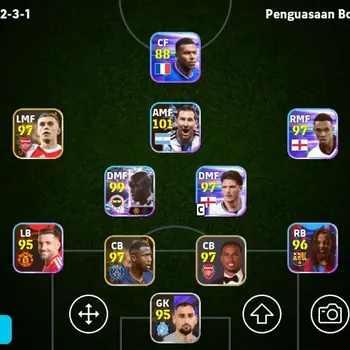 eFootball Accounts Legends & Iconic Players Android|PW 2888|BIGT K.Kvaratskhelia,EPIC MarcoReus,Showtime N'GoloKante